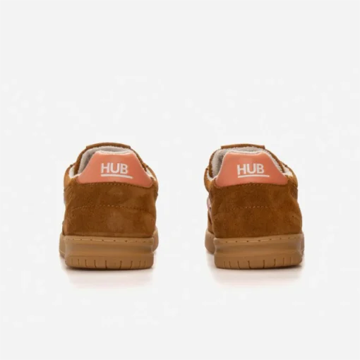 HUB Sneaker VANCOUVER Cognac/Faded Citrus – Bild 6