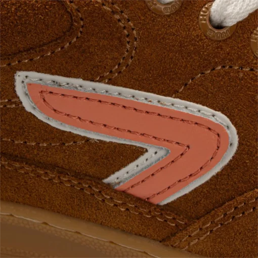 HUB Sneaker VANCOUVER Cognac/Faded Citrus – Bild 4