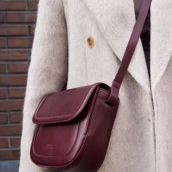 O My Bag Nina dark cherry