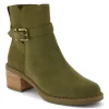 Toms Boots Hailey Buckle Olive