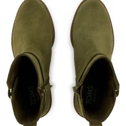 Toms Boots Hailey Buckle Olive
