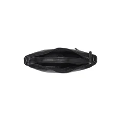 Chesterfield Leder Umhängetasche Schwarz Moneva