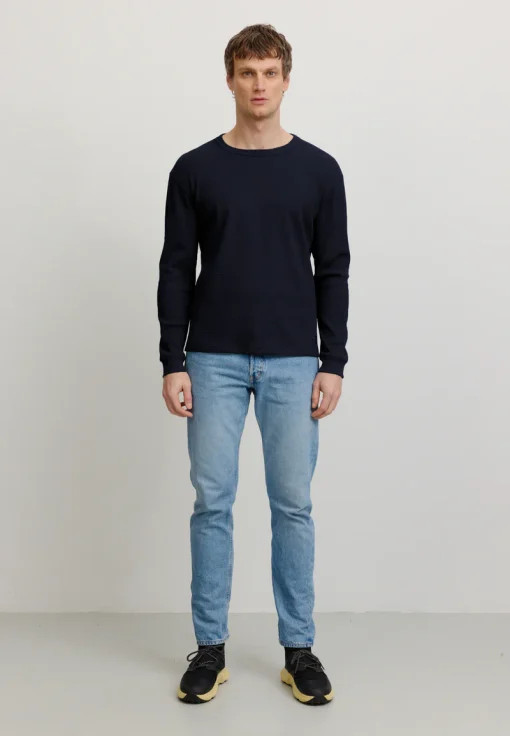 Recolution Longsleeve Larkspur dark navy – Bild 2