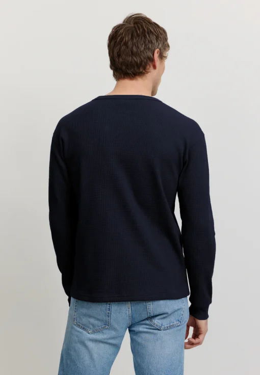 Recolution Longsleeve Larkspur dark navy – Bild 4