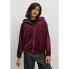 Recolution Nicki Sweatjacke Heliconia dark plum