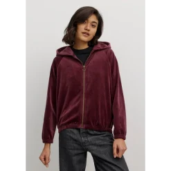 Recolution Nicki Sweatjacke Heliconia dark plum
