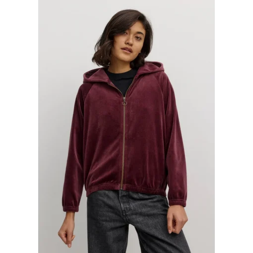 Recolution Nicki Sweatjacke Heliconia dark plum