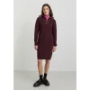Recolution Strickkleid Stellera dark plum