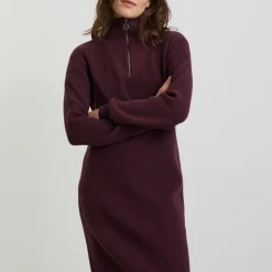 Alternative view of recolution Strickkleid Stellera dark plum