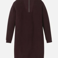 Recolution Strickkleid Stellera dark plum