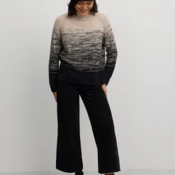Alternative view of recolution Strickpullover Macadamia sand melange