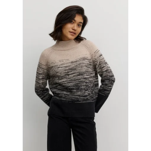 Recolution Strickpullover Macadamia sand melange