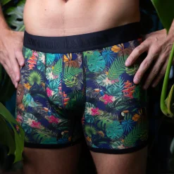 Swole Panda Bamboo Boxers Jungle