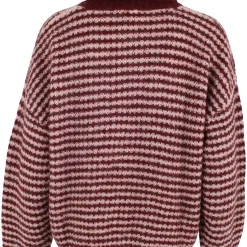 Danefae Danecaring Alpaca Rollneck Sweater Merlot Powder