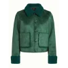 King Louie Dina Jacket Lammy pine green