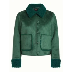 King Louie Dina Jacket Lammy pine green