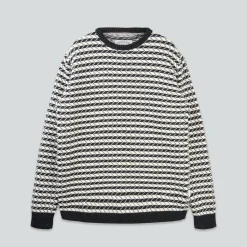 Lakor Faroese Fisher Knit off white black