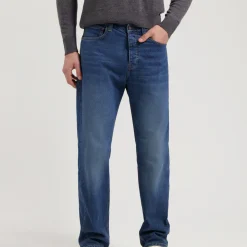 MUD Jeans Alex Mid Loose Rustic Blue