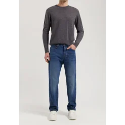 MUD Jeans Alex Mid Loose Rustic Blue