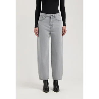 MUD Jeans Brooke High Barrel Light Grey
