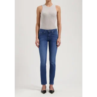 MUD Jeans Faye Low Slim Stone Indigo