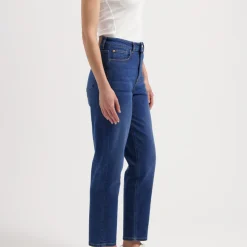 Alternative view of MUD Jeans Mams High Tapered Stone Indigo