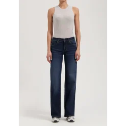 MUDjeans Cleo Mid Loose - Rustic Blue