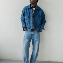 Alternative view of MUD Jeans Benny Denim Jacket Medium Stone
