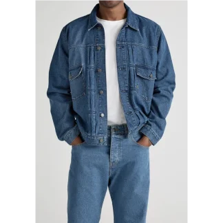 MUD Jeans Benny Denim Jacket Medium Stone