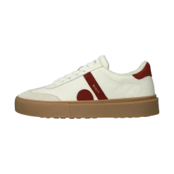 Blackstone Footwear QUARTZ AUDEN EL280 WHITE ROASTED RUSSET