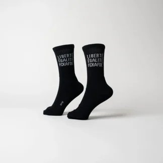 arrel FCKAFDÉ Statement Socken schwarz