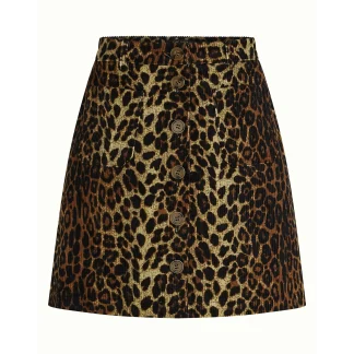 King Louie Garbo Mini Skirt Fargo Cord