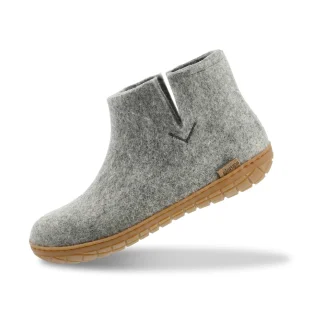 Glerups Filzstiefel mit Naturkautschuksohle