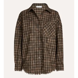 Circle of Trust Carly Blouse Café Noir