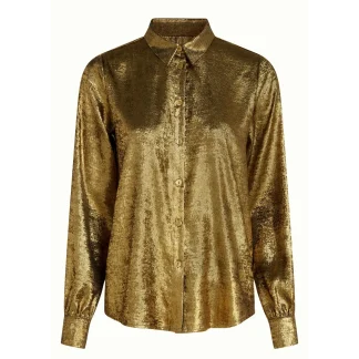 King Louie Maisie Blouse Flambe gold