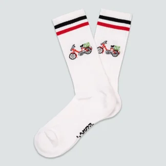 Lakor Red Maxi Tennissocken