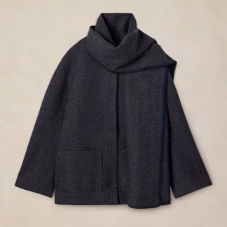 White Stuff Jacke Frankie mit Schalkragen dark navy
