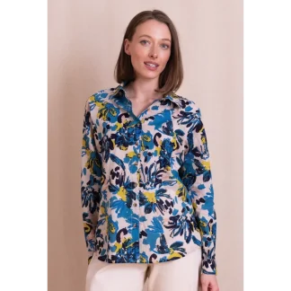 nomads Oversized Printed Cotton Shirt